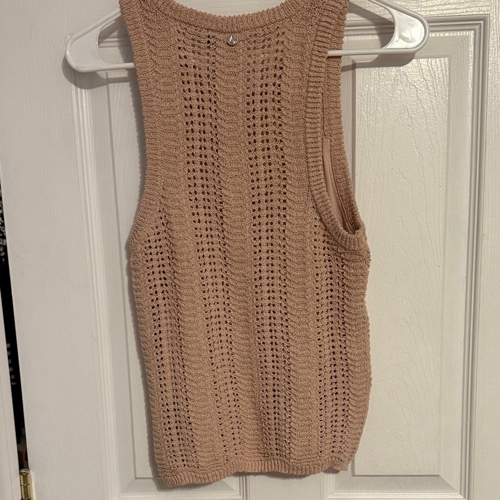 Volcom Tan Knit Tank Top - Picture 3 of 4